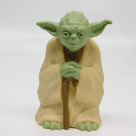 Star Wars Collectible 1990s Figurines Lot Of 14 R2D2 Yoda Applause & others - Picture 5 of 16